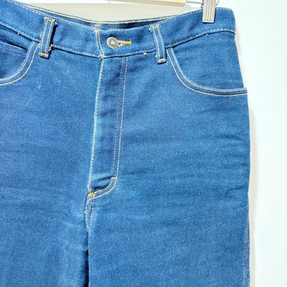 Vintage Gitano Dark Wash Jeans Size 29 Straight Leg Mom Jeans 80s 90s Retro - Picture 6 of 13